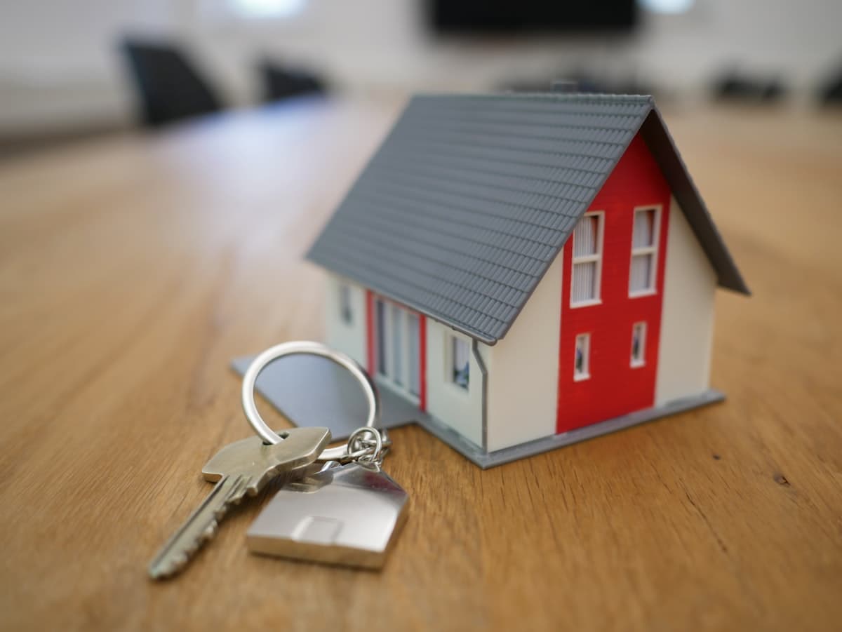 Real estate social media marketing concept